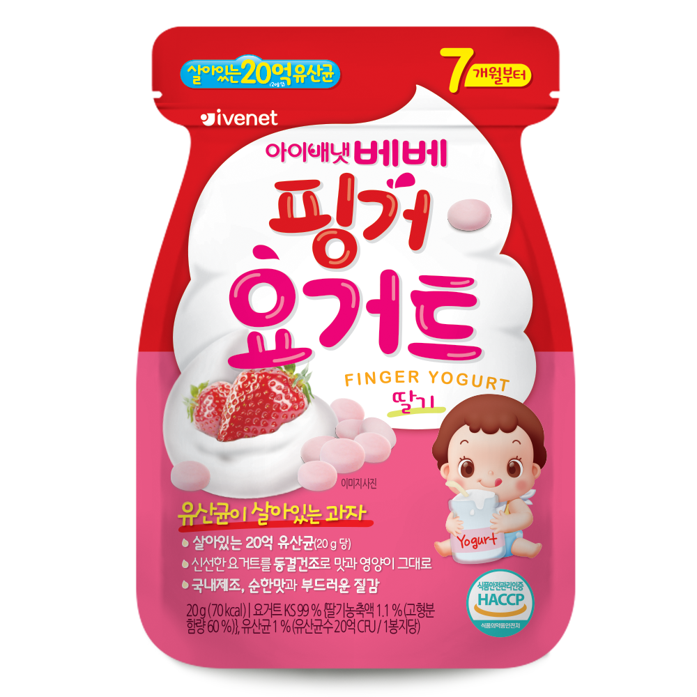 Ivenet Finger Yogurt Baby Snack