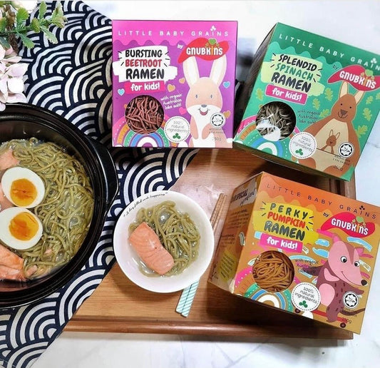Gnubkins Little Baby Grains Organic Baby Ramen