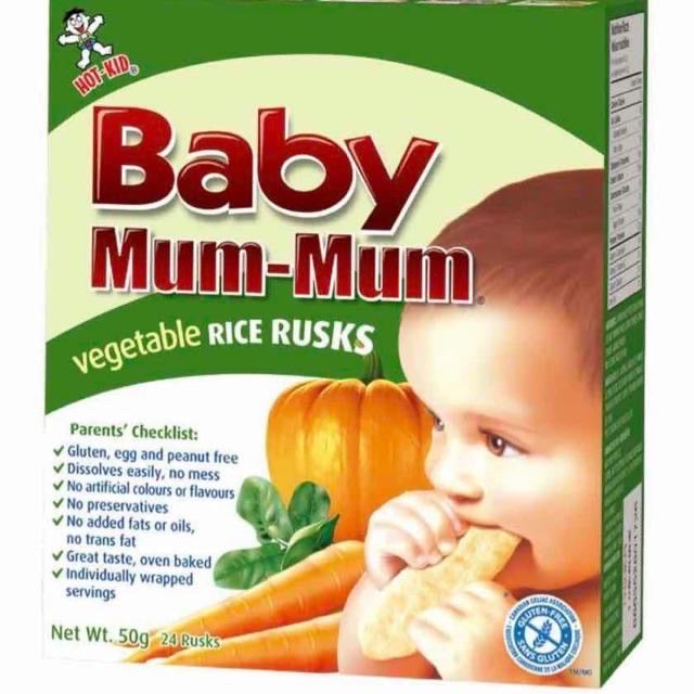 Baby Mum Mum Teething Rice Rusk