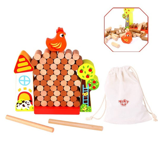 Tooky Toy Jenga Farm