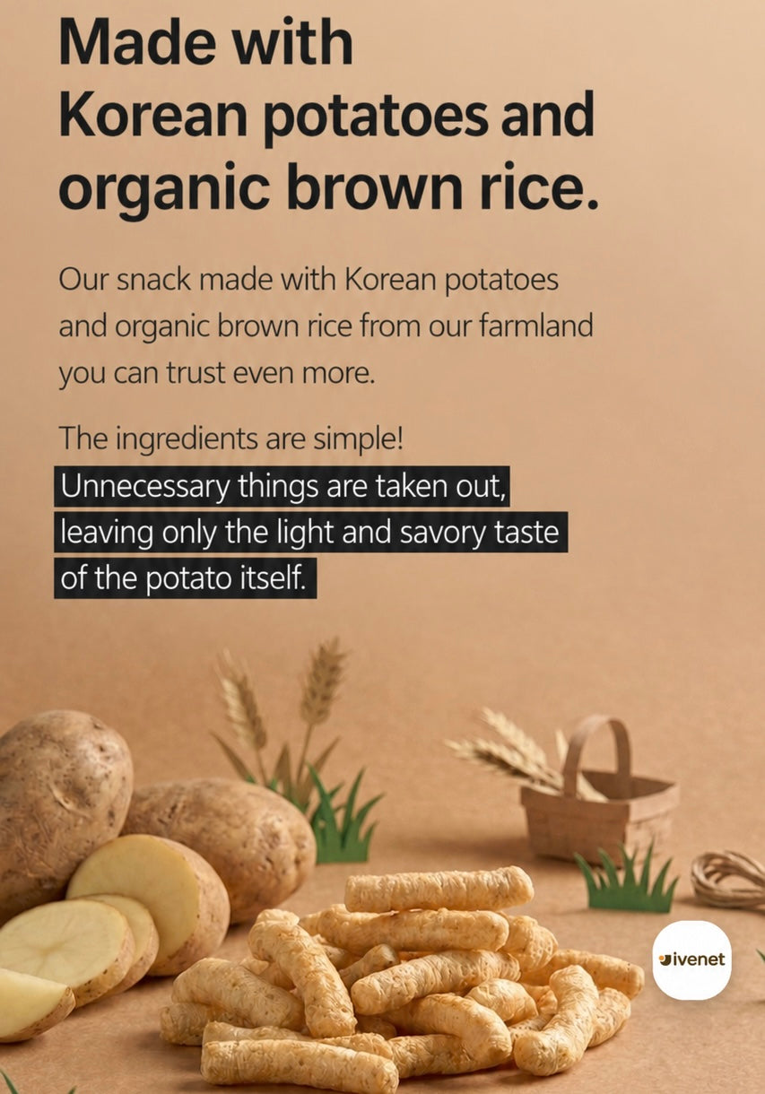 Ivenet Potato Rice Stick 12m+