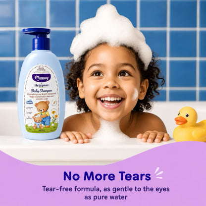 Momeasy  x Hygepure Liquid Baby & Kids Shampoo with Calendula & Oat Tear-Free Hypoallergenic Shampoo