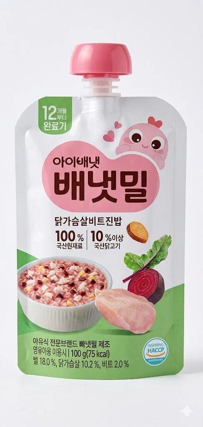 Ivenet Baby Rice Porridge Pouch