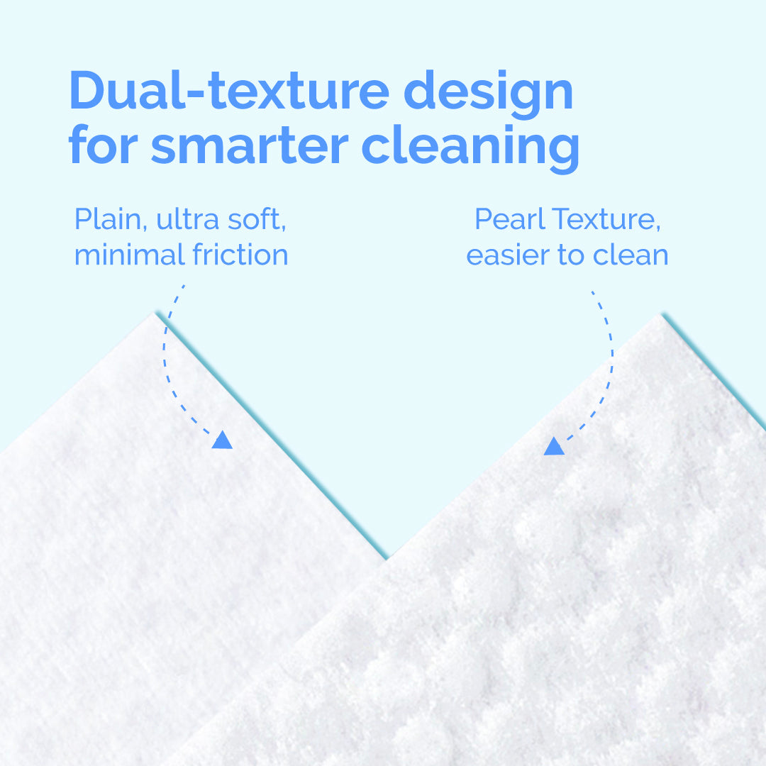 Hoppi Premium Cleaning Dry Wipes - 60 Sheets (1 pack)