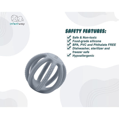 Infantway Chewball Stretch and Play Teething Toy