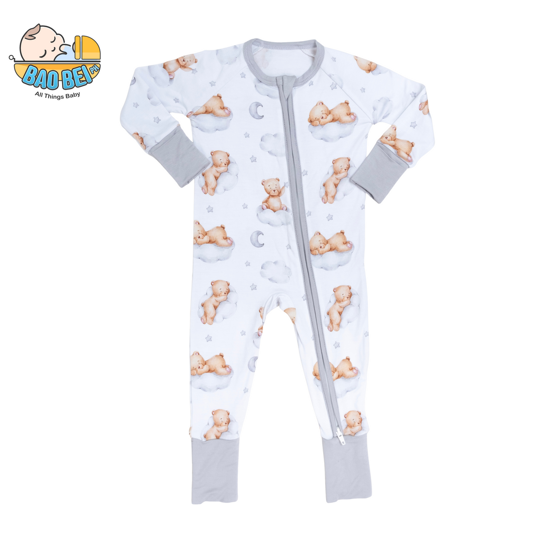 Bao Bei PH Maxi Bamboo Zippered Frogsuit