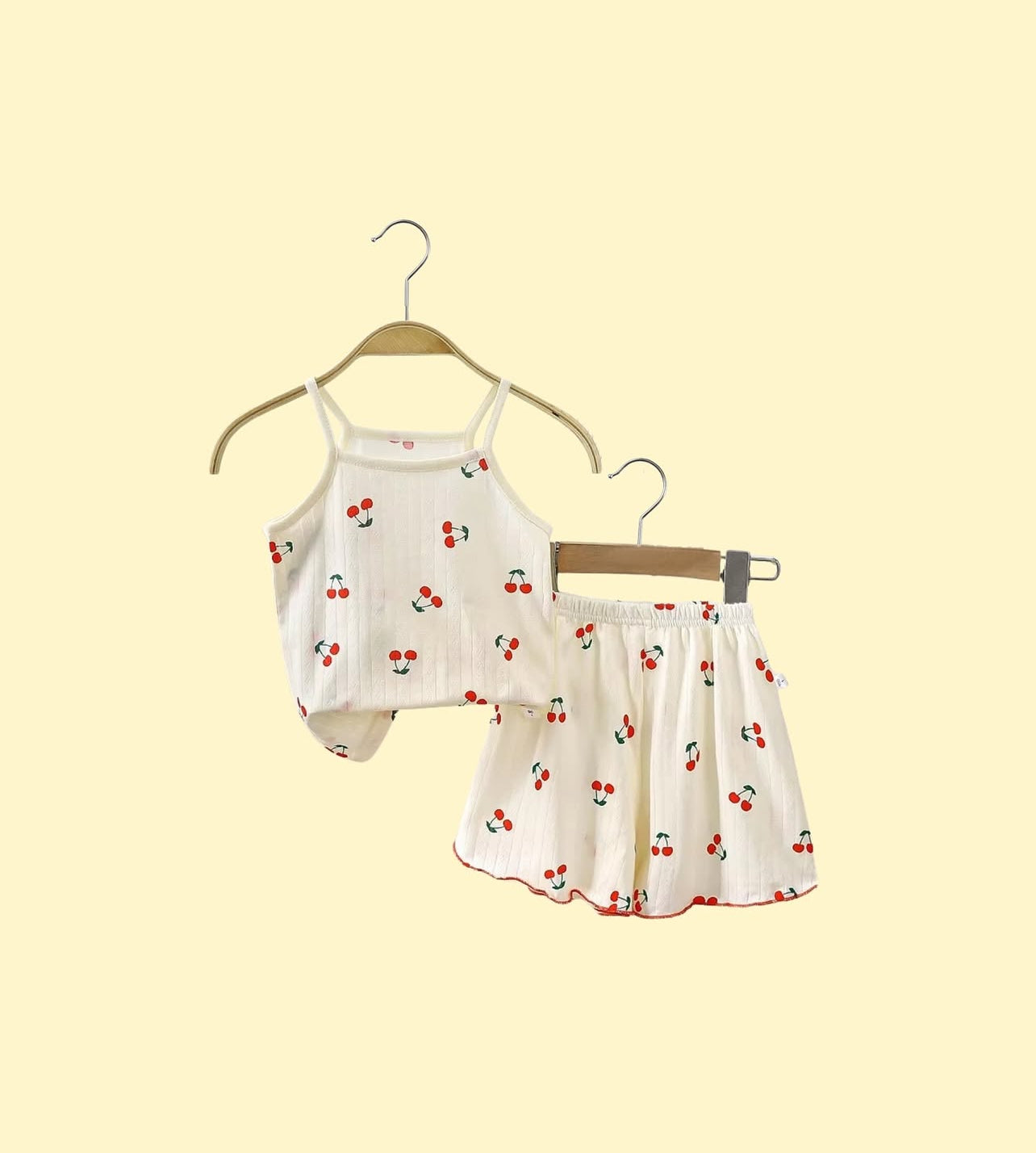 Littles Clothing Cherry Coords Terno