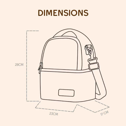 Lunabebe Two-Layer Breastpump Thermal Cooler Bag