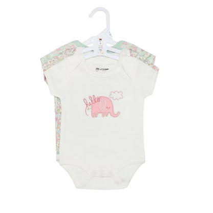 Lipton Baby Girls Romper/Onesies 3Pcs/Pack