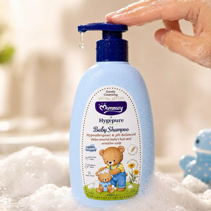 Momeasy  x Hygepure Liquid Baby & Kids Shampoo with Calendula & Oat Tear-Free Hypoallergenic Shampoo