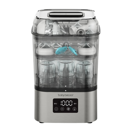 Baby Brezza SuperQuick Sterilizer Dryer (Stainless)