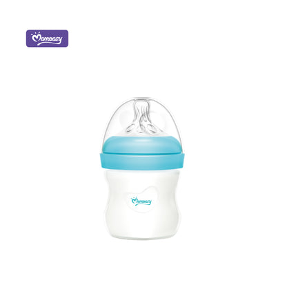 Momeasy 4oz/120ML Wide-neck Feeding Glass Bottle
