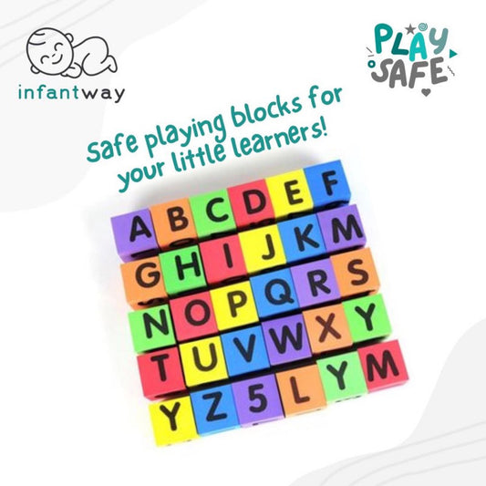 Infantway Play Safe Lil Beginners Foam Puzzle Set