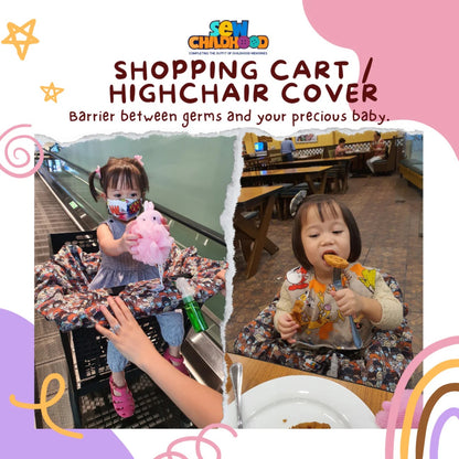 Sew Childhood Shopping Cart / Highchair Cover