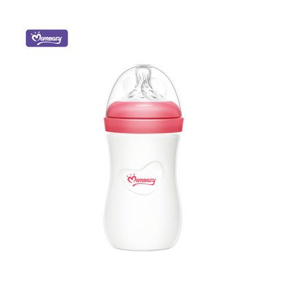 Momeasy 8oz/240ML Wide-neck Feeding Glass Bottle