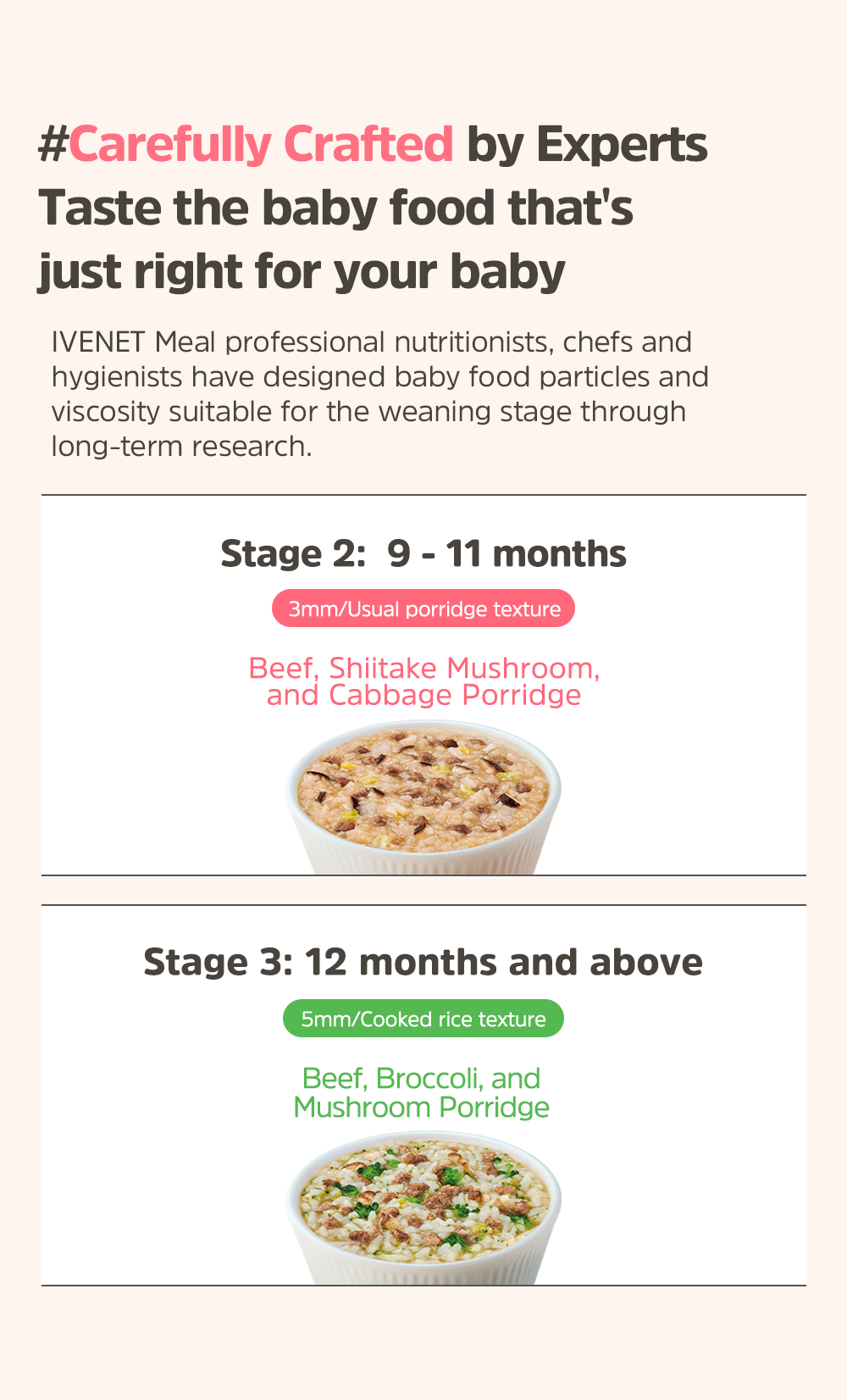 Ivenet Baby Rice Porridge Pouch