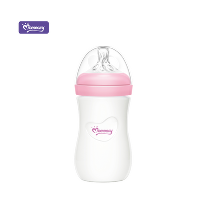 Momeasy 8oz/240ML Wide-neck Feeding Glass Bottle