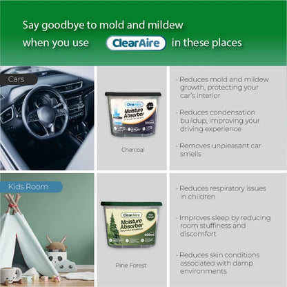 Clearaire Disposable Dehumidifier 600ml