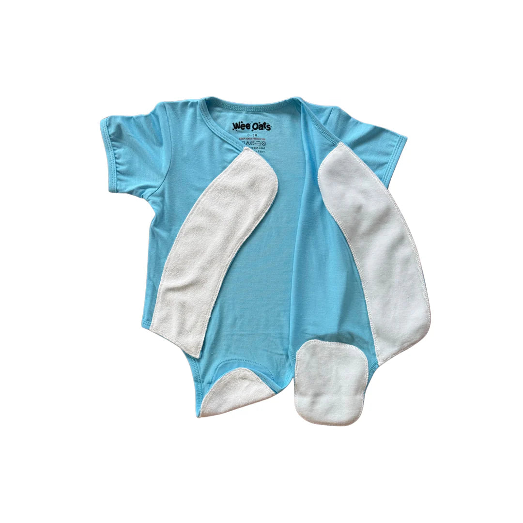Wee Oats Mallows Bamboo Onesie