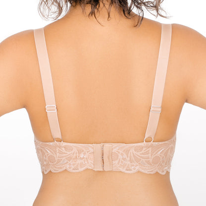 Lily of the Valley All-Lace Nursing & Pumping Bra (Magnetic Clasp) Size 38B