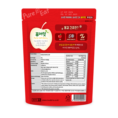 Pure-Eat Baby Food Freeze Dried Snack 12g [12mos+]