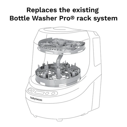 Baby Brezza Breast Pump Rack For Bottle Washer Pro
