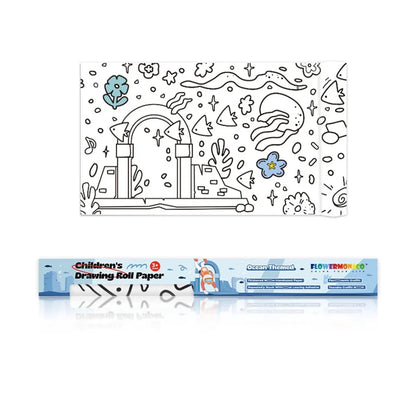 Flower Monaco Drawing Roll