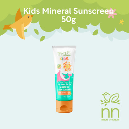 NATURE TO NURTURE KIDS FUN UNDER THE SUN MINERAL SUNSCREEN 50G