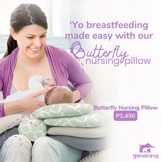 ￼Yomomma Butterfly Nursing Pillow for Breastfeeding