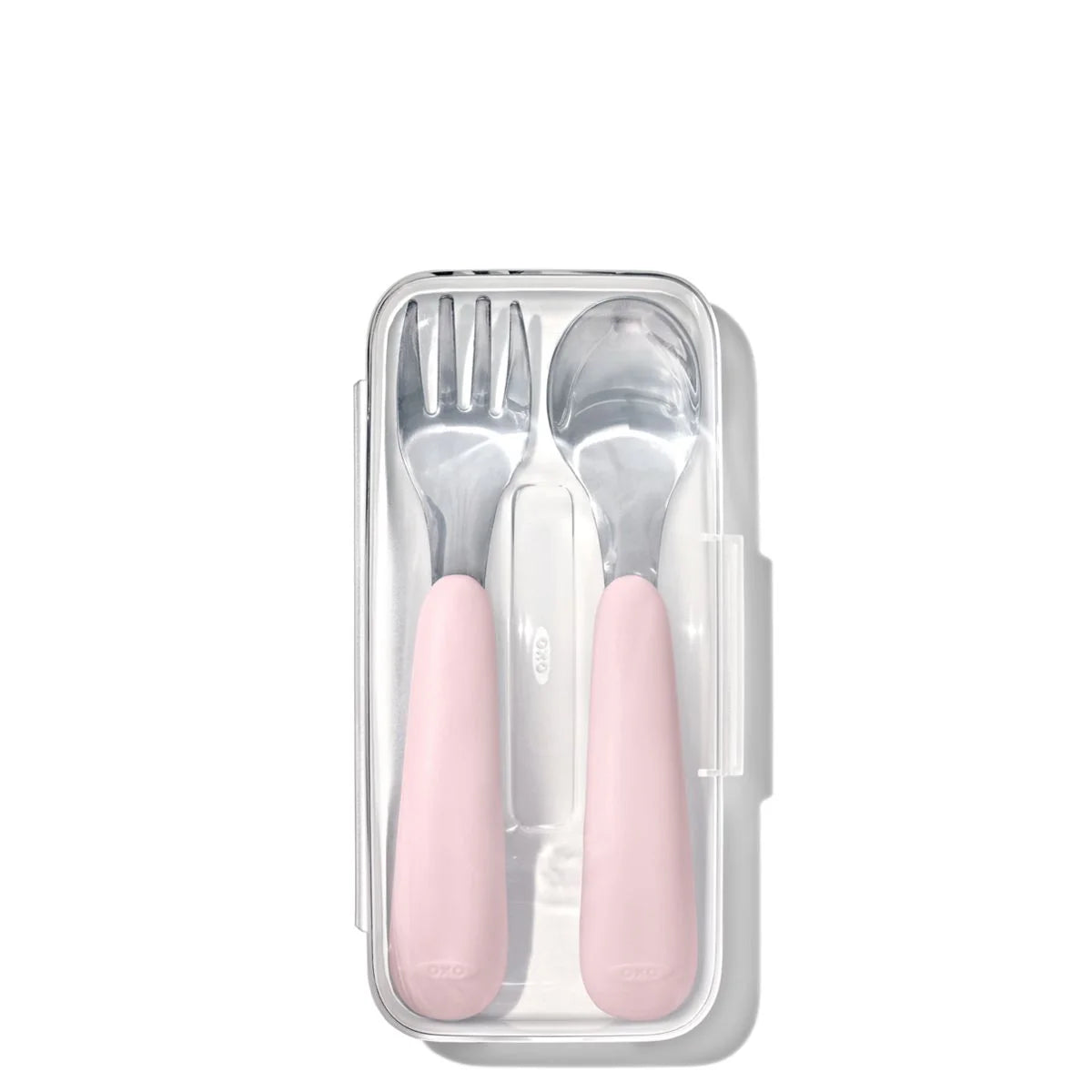 Oxo Tot On The Go Fork and Spoon Set with Carrying Case