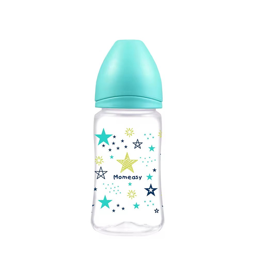 Momeasy 8oz Wideneck PP Feeding Bottle Set of 3