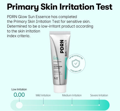 VT PDRN Glow Sun Essence SPF50+ PA++++