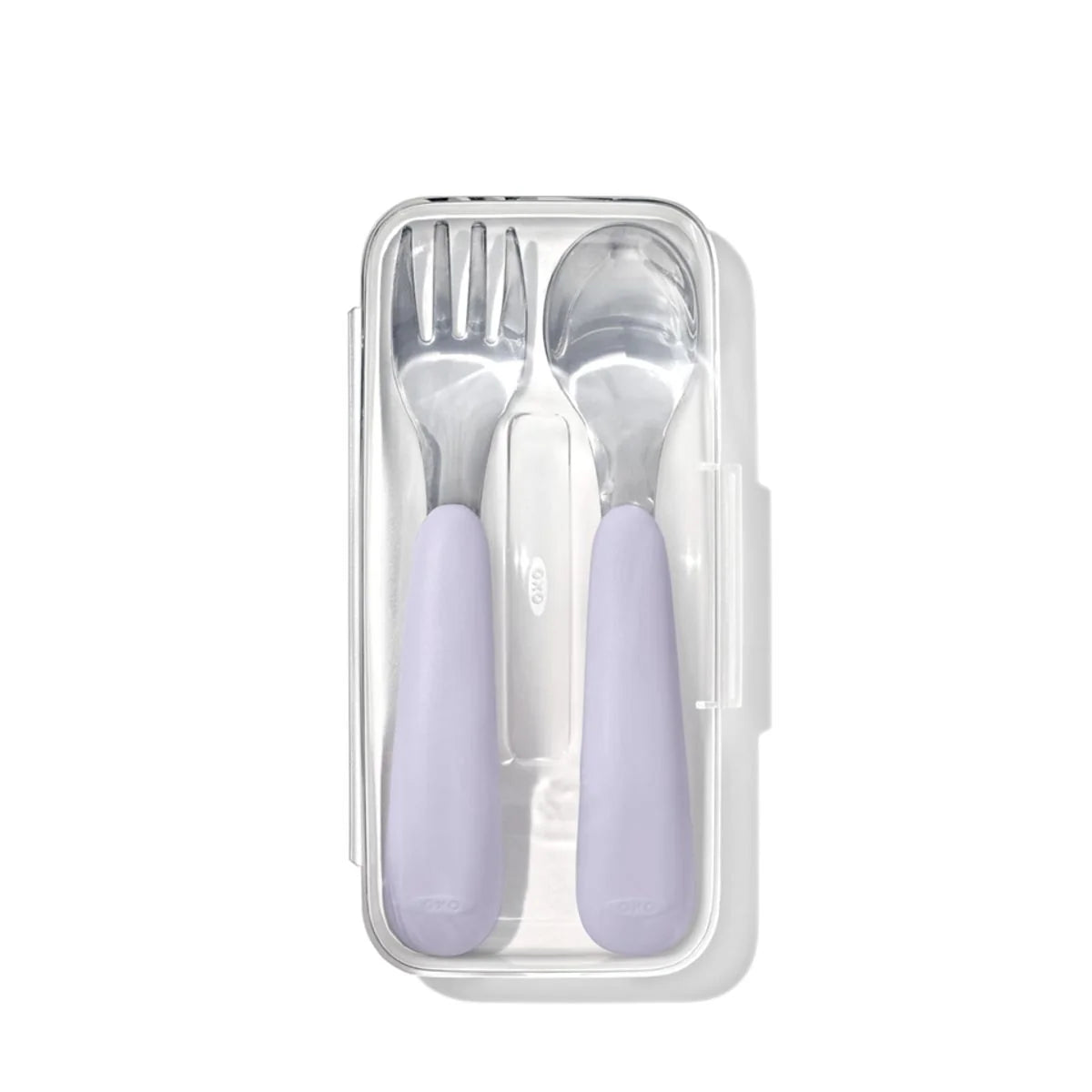 Oxo Tot On The Go Fork and Spoon Set with Carrying Case