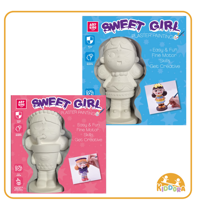 Kiddora ArtKids Sweet Girl Painting Set