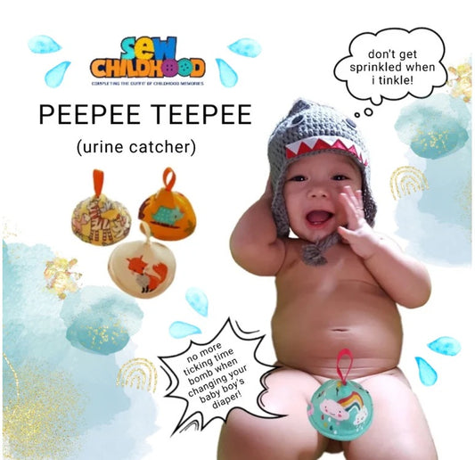 Sew Childhood Peepee Tepee (urine catcher)