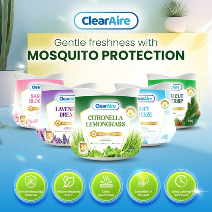 Clearaire Mosquito Repellent Air Freshener 200g
