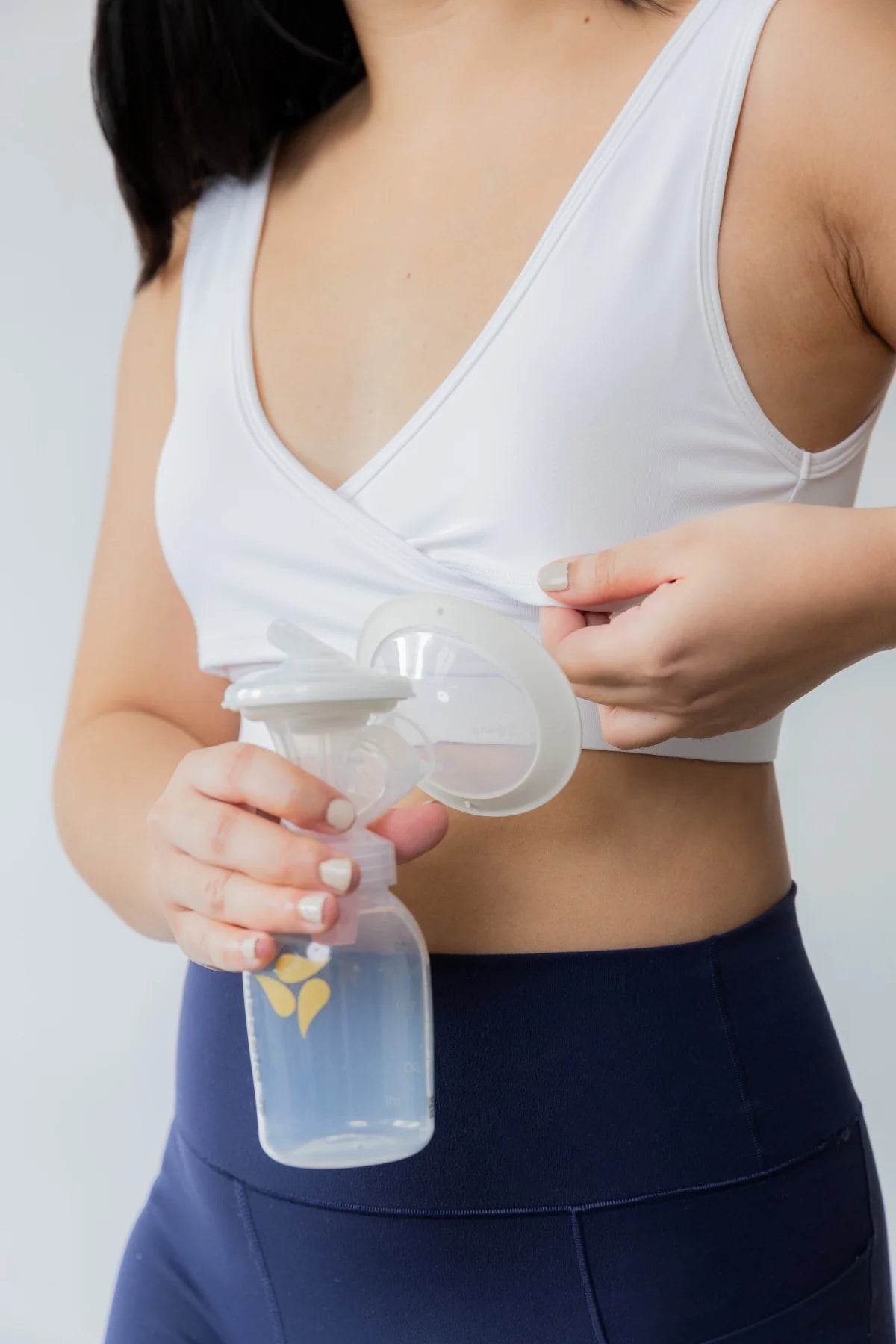 Elation Nursing and Hands-Free Pumping Crossover Bra