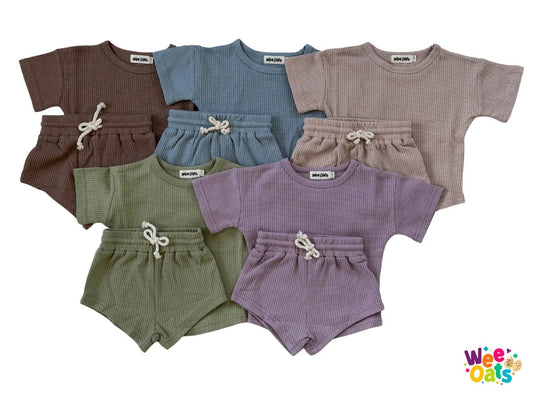 Wee Oats Smoothie Shorts and Shirts Terno