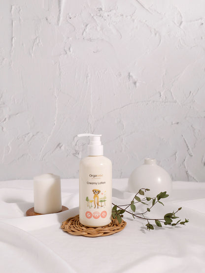 Orgabebe Creamy Lotion (180mL or 300mL)