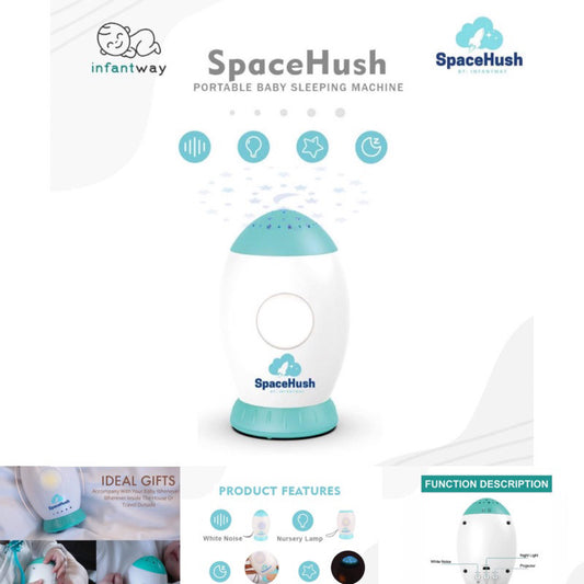Infantway SpaceHush Baby Sleeping Sound Machine