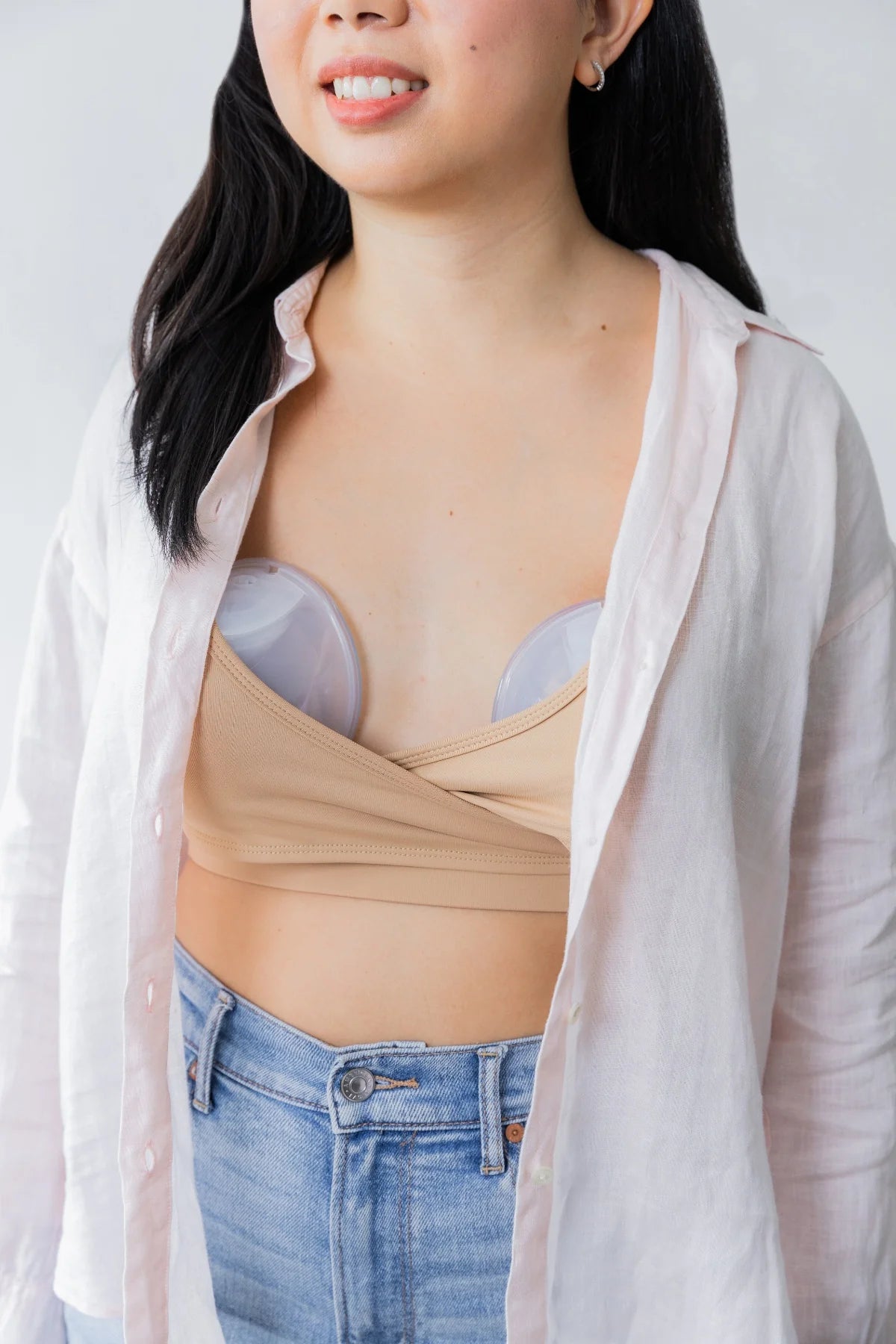 Elation Nursing and Hands-Free Pumping Crossover Bra