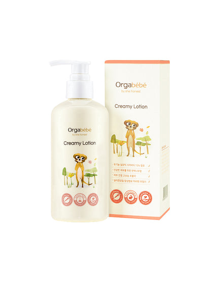 Orgabebe Creamy Lotion (180mL or 300mL)