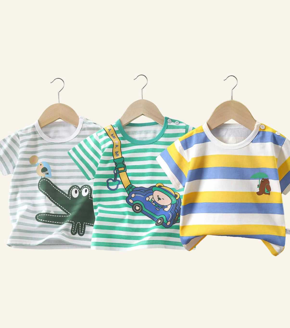 Littles Clothing Stripey Tees