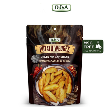 DJ&A Potato Wedges 100g (All Natural, No Added MSG, No GMO)