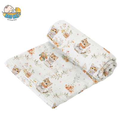 Bao Bei PH Inigo Multipurpose Muslin Cloth Swaddle Receiving Blanket for Infant Baby Newborn