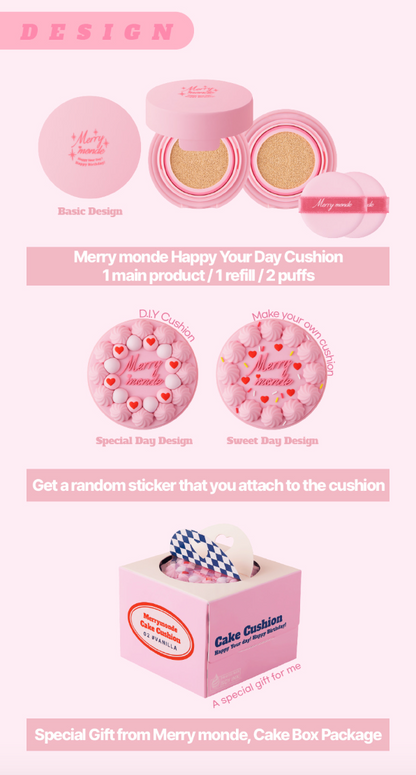Merrymonde Happy Your Day Cushion Foundation