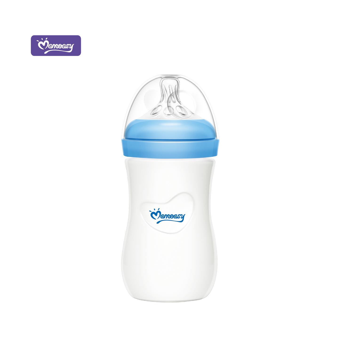 Momeasy 8oz/240ML Wide-neck Feeding Glass Bottle