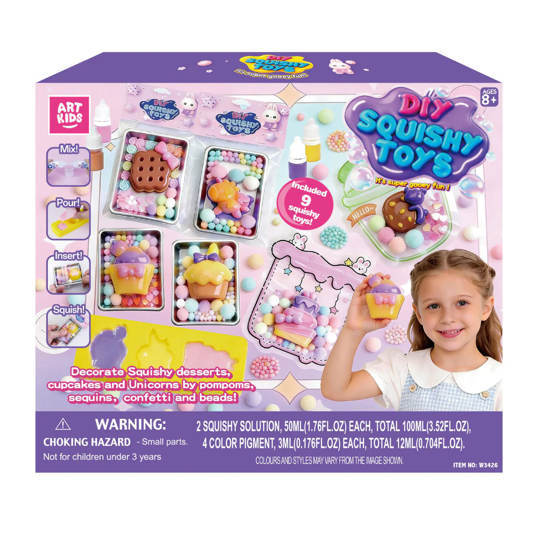 Kiddora Artkids Desserts Squishy Toy