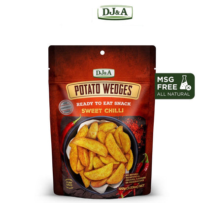 DJ&A Potato Wedges 100g (All Natural, No Added MSG, No GMO)