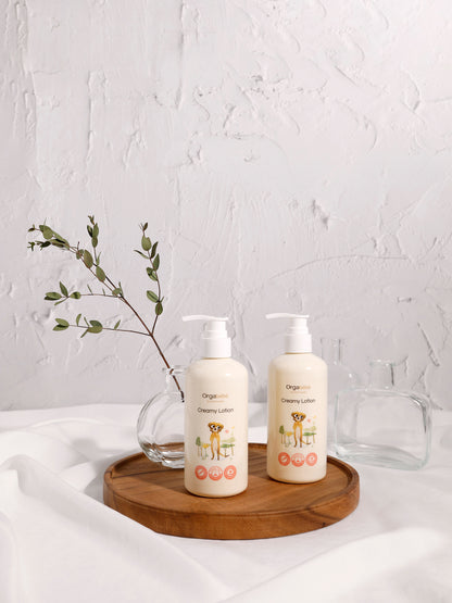 Orgabebe Creamy Lotion (180mL or 300mL)